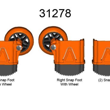 KIT 31278 Pantofi de înlocuire pentru Revolution™