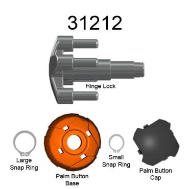 Kit 31212 și 31213 HInge Lock + Palm Button™